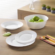 Тарілка десертна Luminarc Cadix біла, 195 мм (H4129)