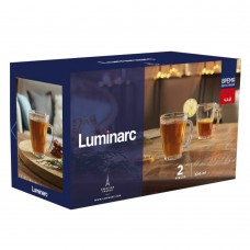 Набір чашок Luminarc Час дегустацій Чай прозорих, 2х320 мл (Q2842-1)