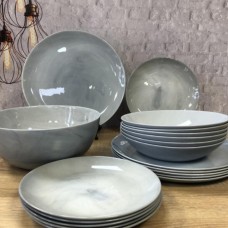 Тарілка супова Luminarc Diwali Marble Granit сіра, 20 см (P9835)