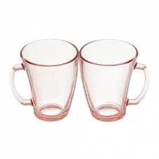 Набір чашок Luminarc Шейп Pink рожевих, 2х320 мл (O0139-1)