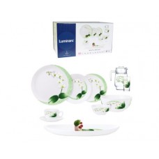 Сервіз столовий Luminarc White Orchid 46 предметів білий (P0328)