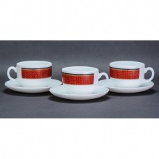 Сервіз столовий Luminarc Essence Alto Rubis 46 білий (N8527)