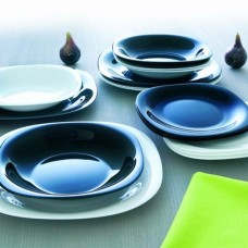 Тарілка обідня Luminarc Carine Black чорна, 26 см (L9817)