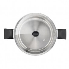 Кастрюля зі скляною кришкою TEFAL SIMPLEO 24 см., 4,8 л.  IB9074674
